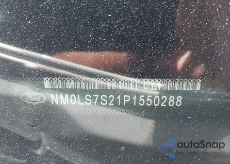 2023 Ford Transit Connect Xl Cargo Van из США, поврежденный, VIN NM0LS7S21P1550288